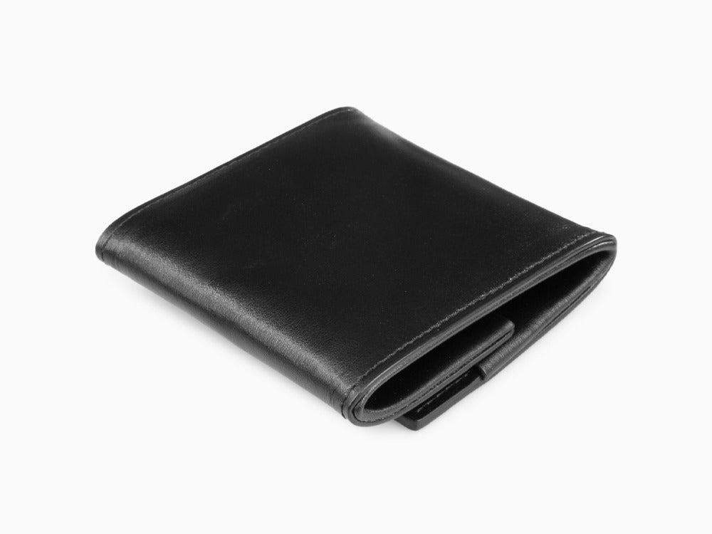 Monedero Tibaldi Leather, Negro, Piel, Algodón, LTM-CP