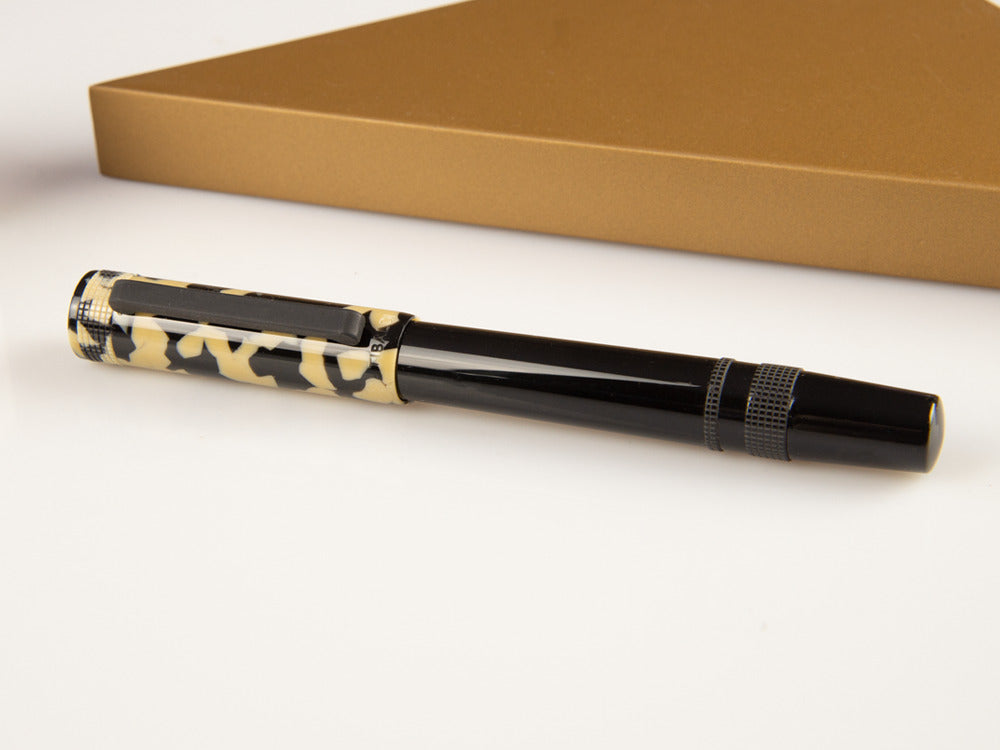 Roller Tibaldi Perfecta Tortoise Beige, Resina, Negro, Paladio, PFC-958-RB