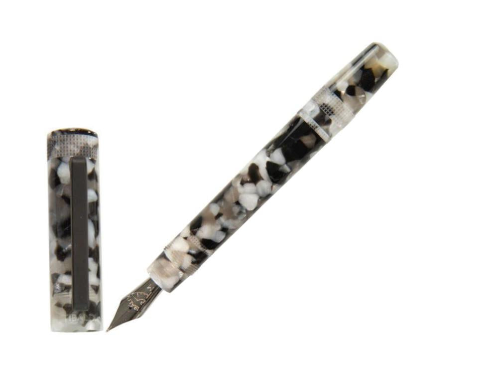 Estilográfica Tibaldi Perfecta Vinyl Stonewash Full Grey, PFC-R780-FP