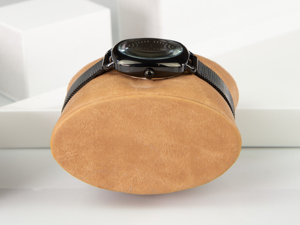 Reloj de Cuarzo Tibaldi Ladies, Negro, 32 mm, Malla milanesa. TMF-237-MM