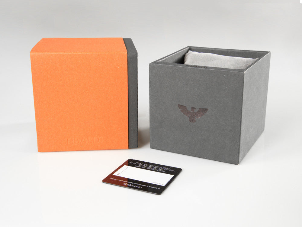 Reloj de Cuarzo Tibaldi Ladies, Negro, 32 mm, Malla milanesa. TMF-237-MM