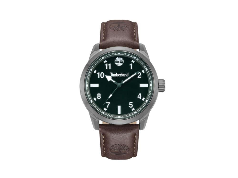 Reloj de Cuarzo Timberland Small Henniker, Metal, Verde, 44 mm, TDWGA0109702