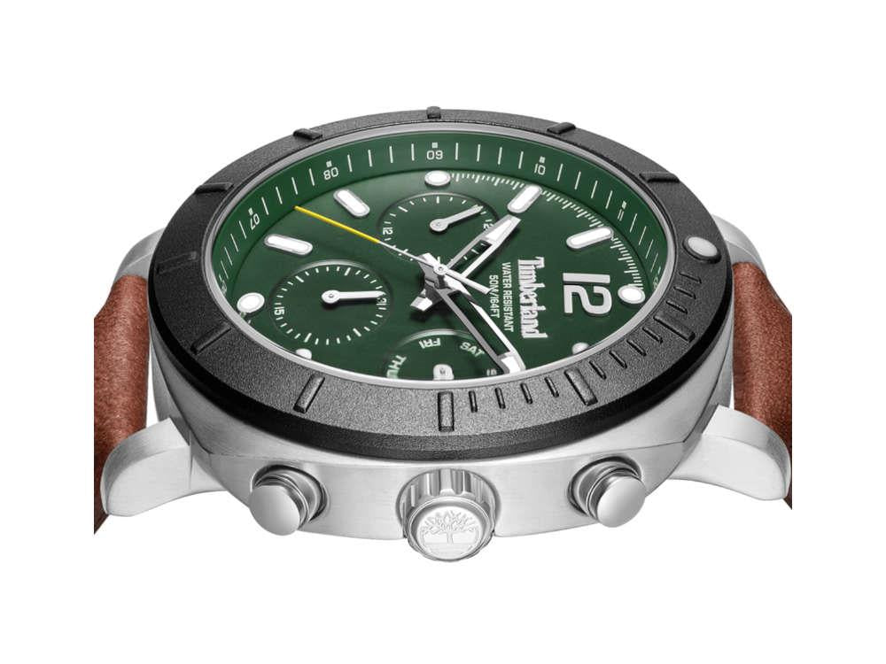 Reloj de Cuarzo Timberland Pyperville, Verde, 46 mm, TDWGF0074902
