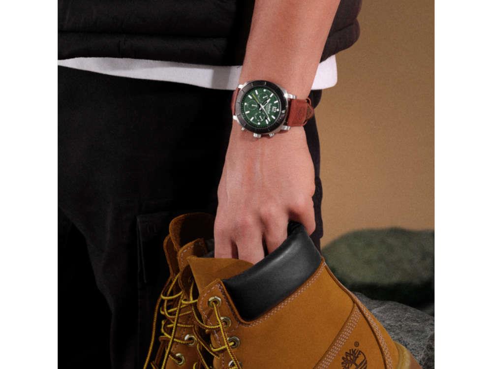 Reloj de Cuarzo Timberland Pyperville, Verde, 46 mm, TDWGF0074902