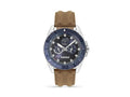 Reloj de Cuarzo Timberland Fairhill, Azul, 44 mm, Correa de piel, TDWGF2200903