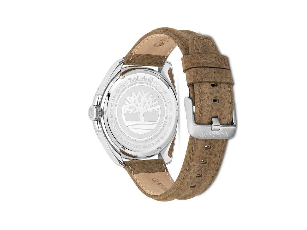 Reloj de Cuarzo Timberland Fairhill, Azul, 44 mm, Correa de piel, TDWGF2200903