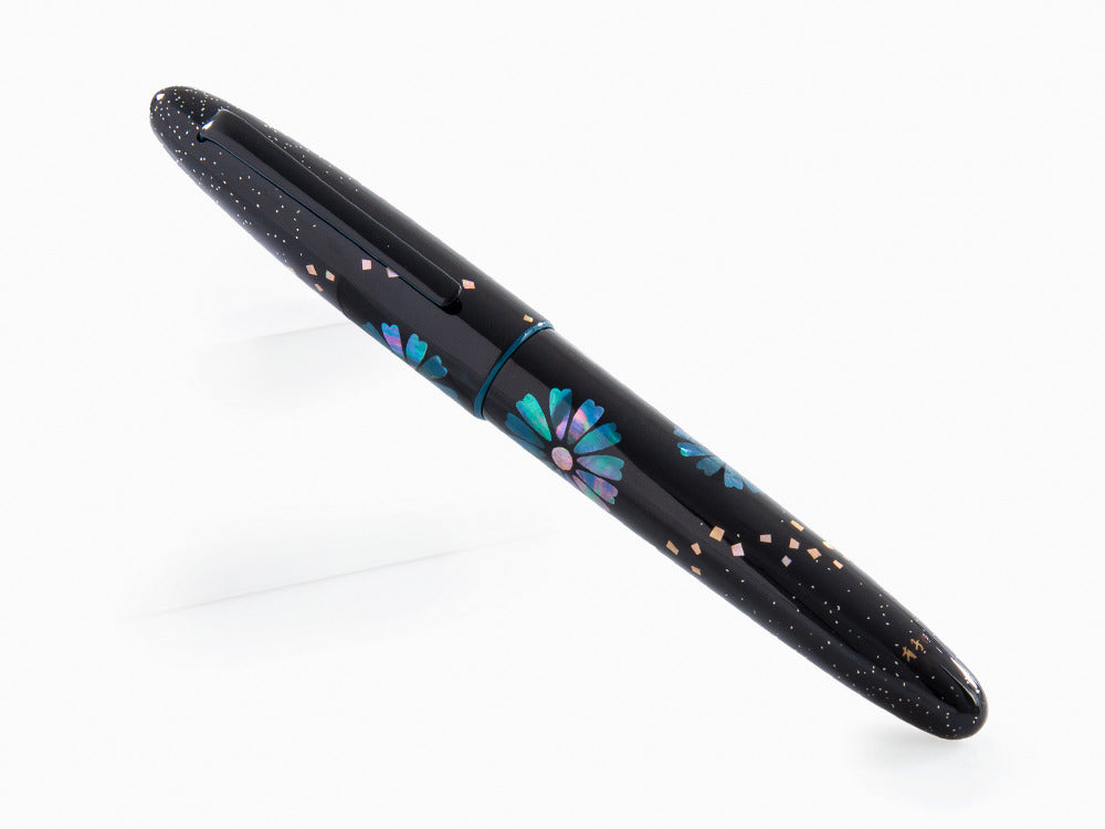Pluma Estilográfica Taccia Miyabi Bon-Bori LE Blue Daisies, TMS-2395F-BD