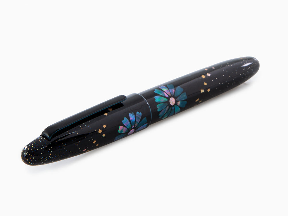 Pluma Estilográfica Taccia Miyabi Bon-Bori LE Blue Daisies, TMS-2395F-BD
