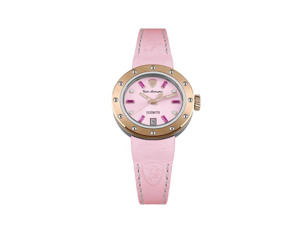Reloj de Cuarzo Tonino Lamborghini Cuscinetto, Rosa, 38 mm, TLF-A05-4