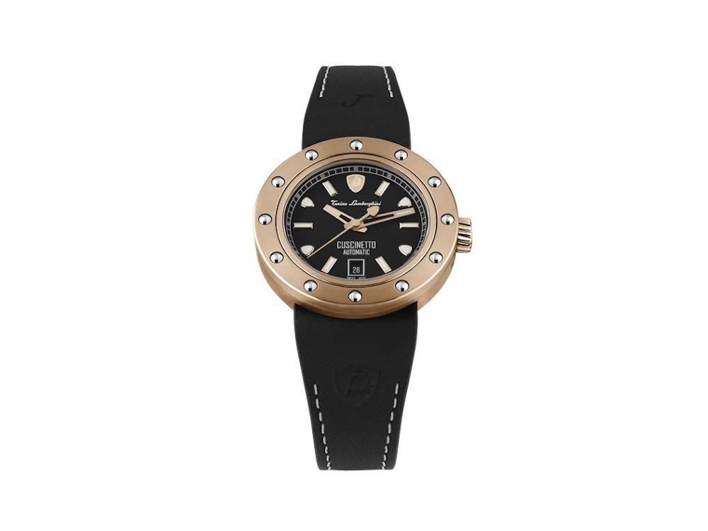 Reloj Automático Tonino Lamborghini Cuscinetto, Titanio, Negro,TLF-T01-8
