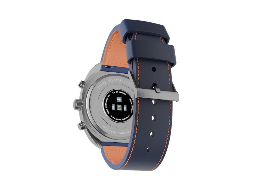 Reloj Híbrido Time Revolution Hybrid 01 Aurora SS, Azul, 42 mm, TR01.4S-1