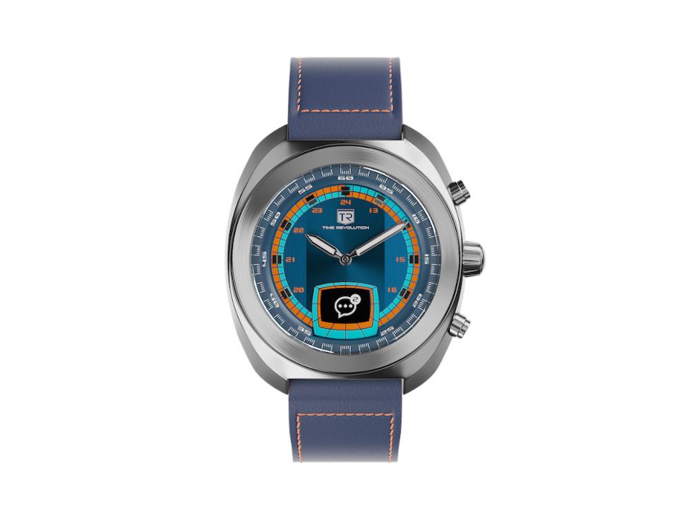 Reloj Híbrido Time Revolution Hybrid 01 Aurora SS, Azul, 42 mm, TR01.4S-1