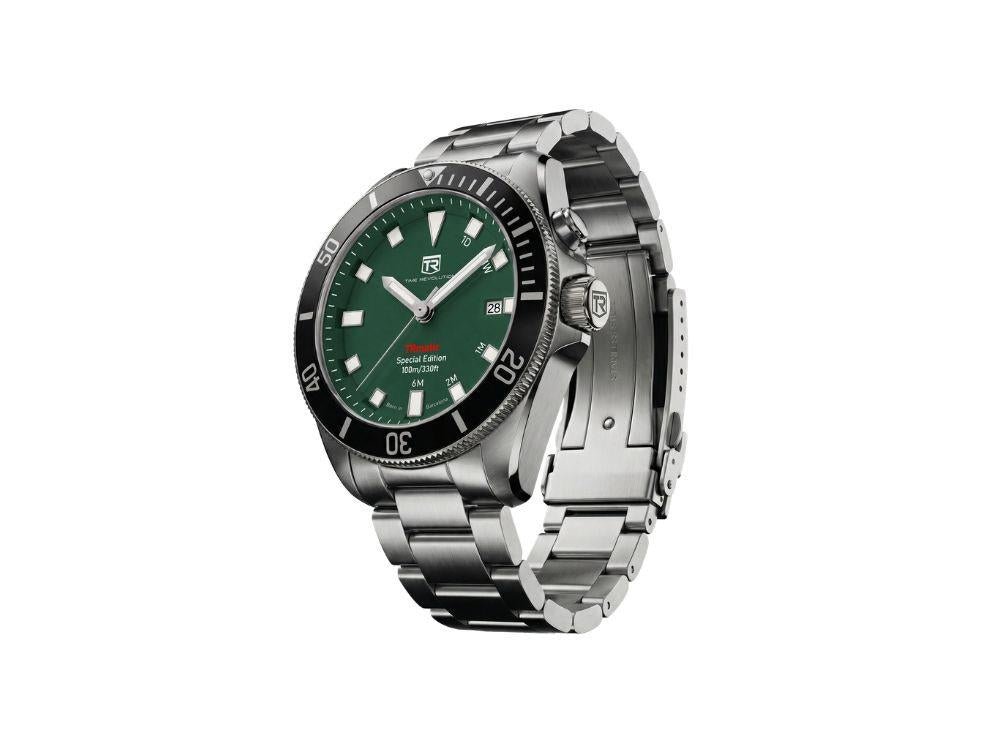 Reloj Automático Time Revolution TRmatic, 42 mm, Verde, TR02.04MB