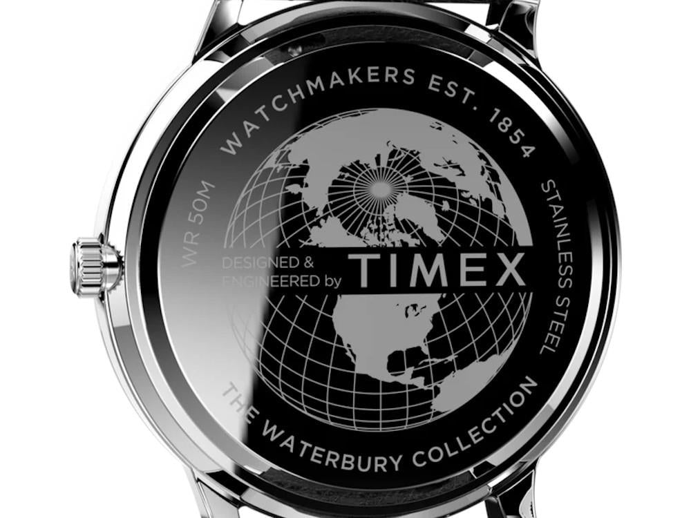 Reloj de Cuarzo Timex The Waterbury, Blanco, 40 mm, TW2U88400