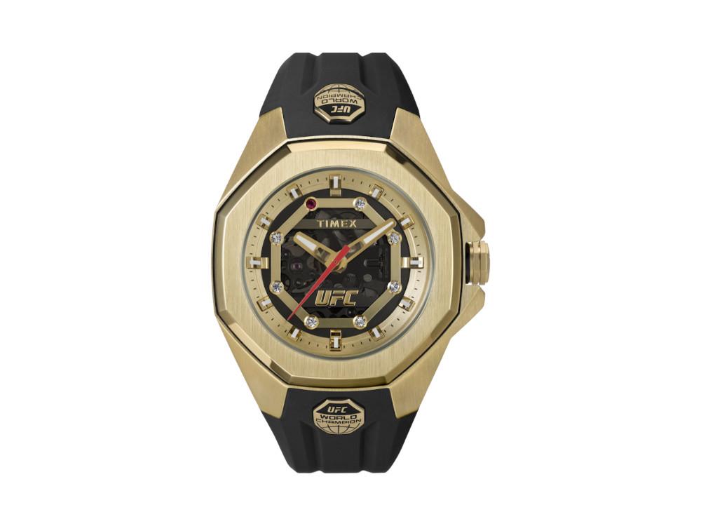 Reloj de Cuarzo Timex UFC PRO Men's, Negro, 45 mm, TW2V86500