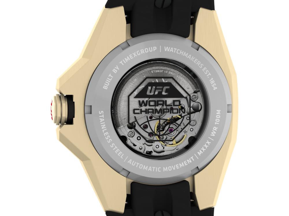Reloj de Cuarzo Timex UFC PRO Men's, Negro, 45 mm, TW2V86500