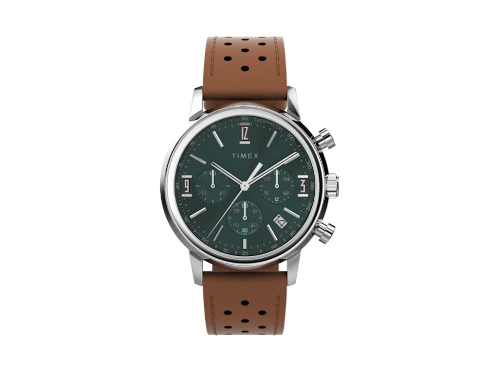 Reloj de Cuarzo Timex Marlin, Verde, 40 mm, TW2W10100A