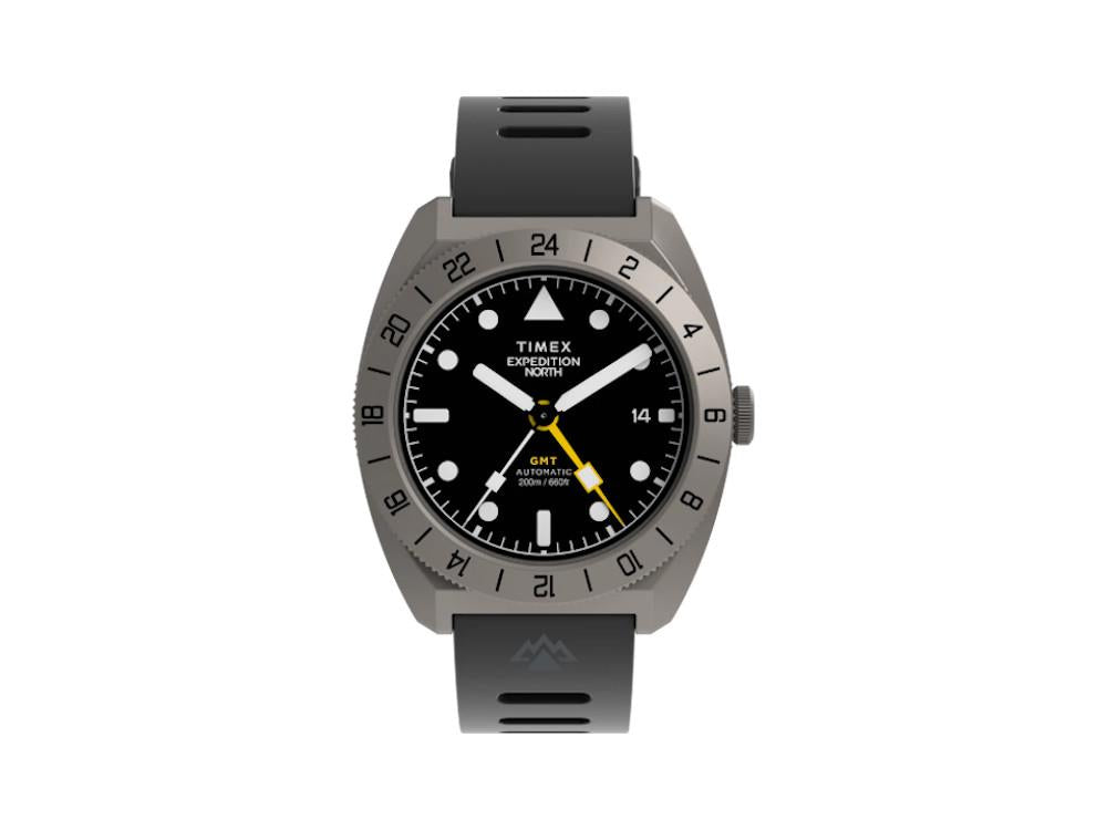 Reloj Automático Timex Expedition, Titanio, Negro, 41 mm, TW2W53000