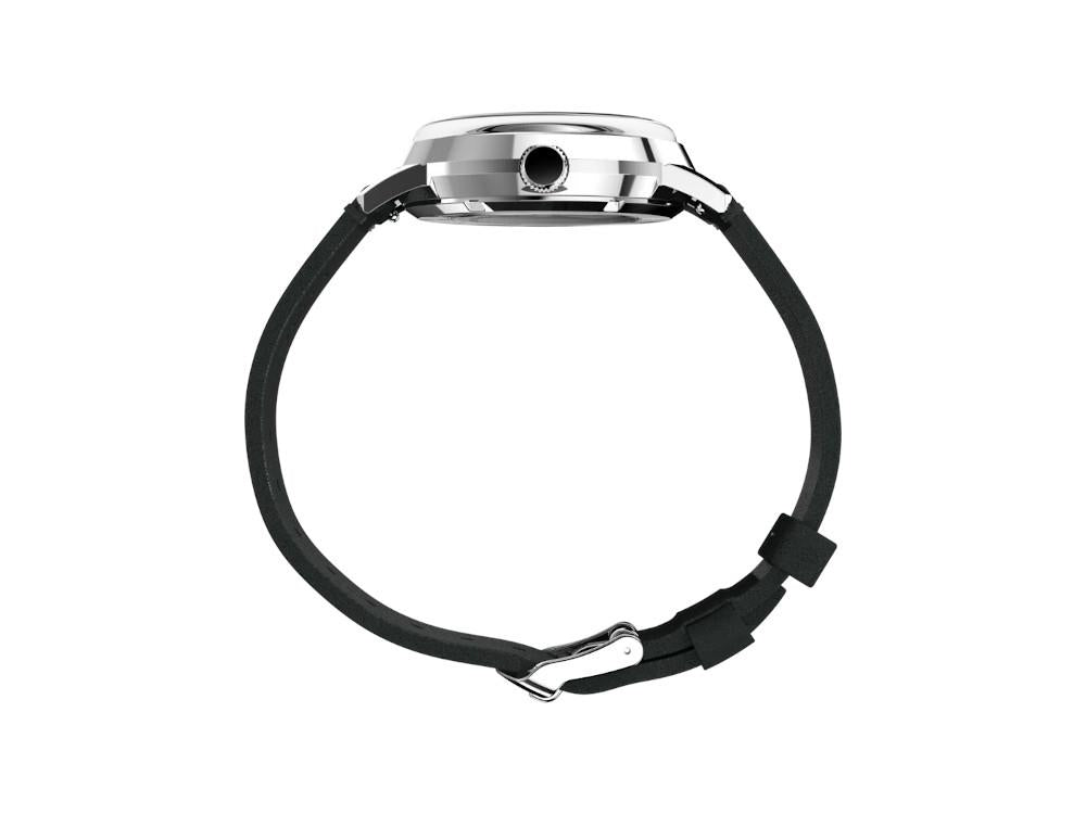 Reloj Automático Timex Marlin Men’s Leather, Negro, 40 mm, TW2W59700