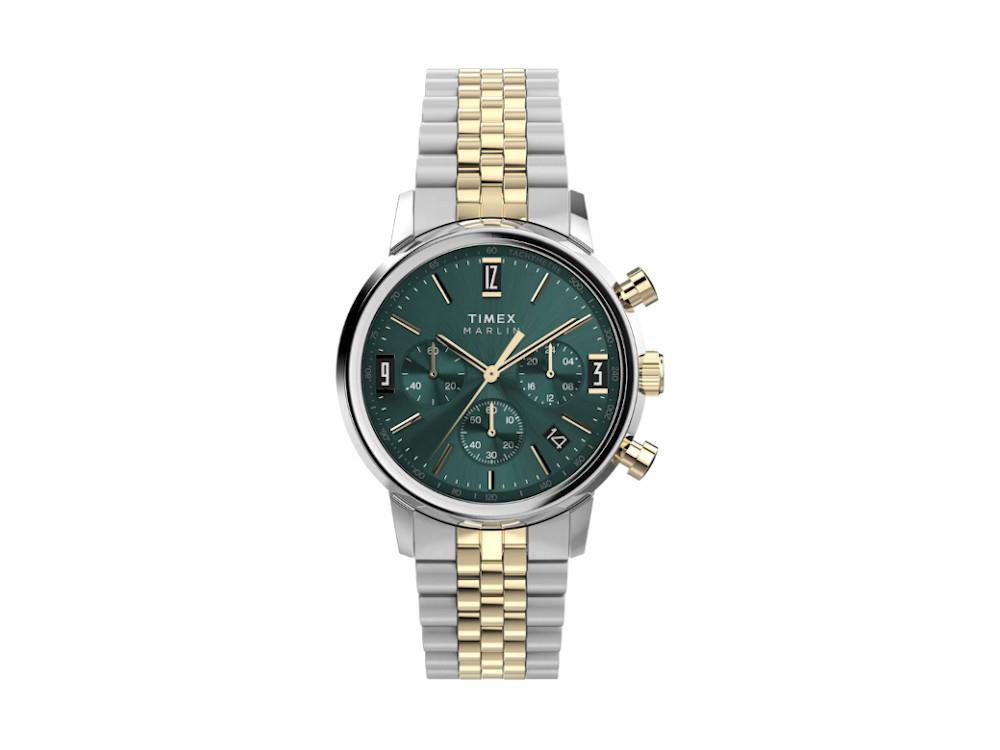 Reloj de Cuarzo Timex Marlin, Verde, 40 mm, TW2W60000A