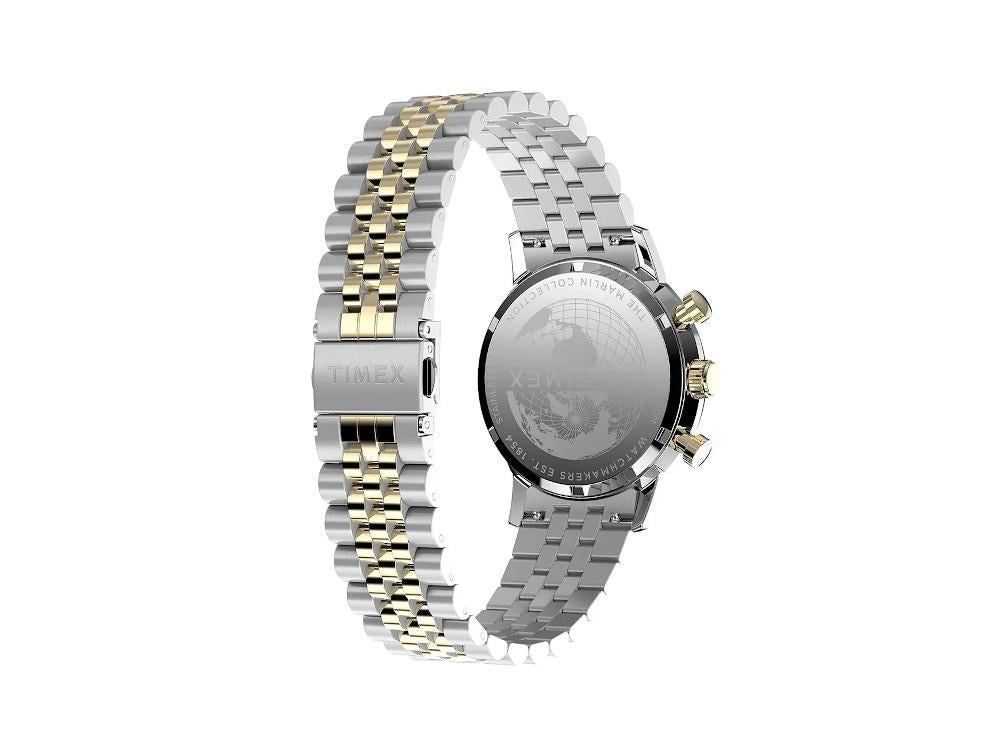 Reloj de Cuarzo Timex Marlin, Azul, 40 mm, Cronógrafo, TW2W60200