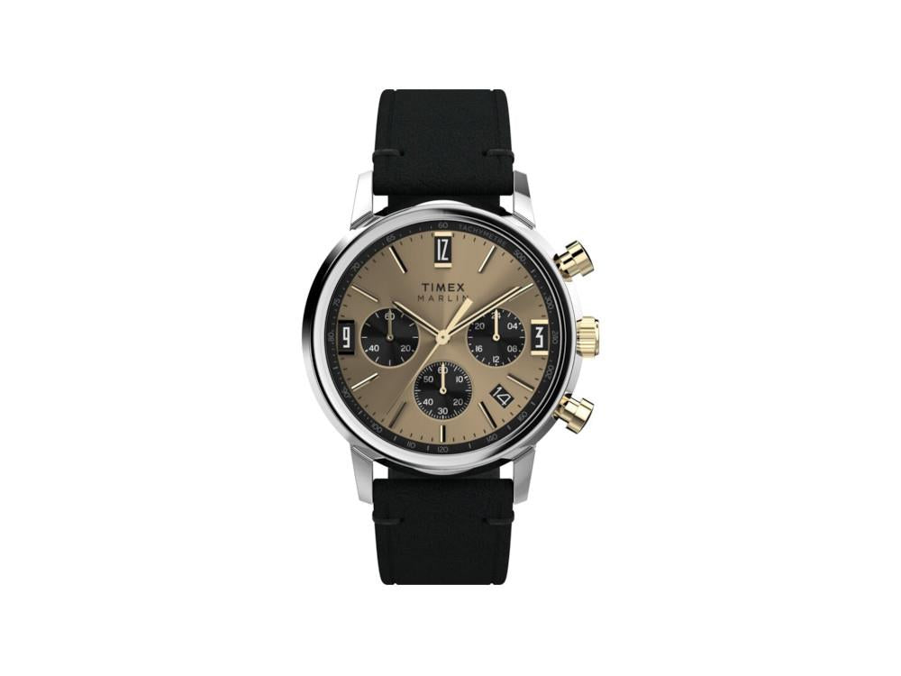 Reloj de Cuarzo Timex Marlin, Bronce , 40 mm, Cronógrafo, TW2W60300A