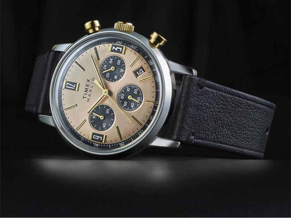 Reloj de Cuarzo Timex Marlin, Bronce , 40 mm, Cronógrafo, TW2W60300A