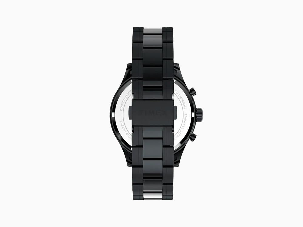 Timex Trend Dress Chronograph, Negro, 43mm, TW2Y01600