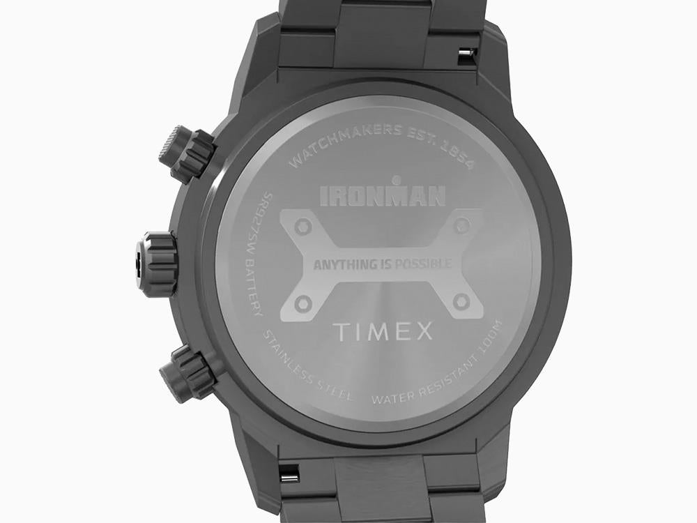 Reloj de Cuarzo Timex Ironman, Negro, 44 mm, Cronógrafo, TW2Y02000
