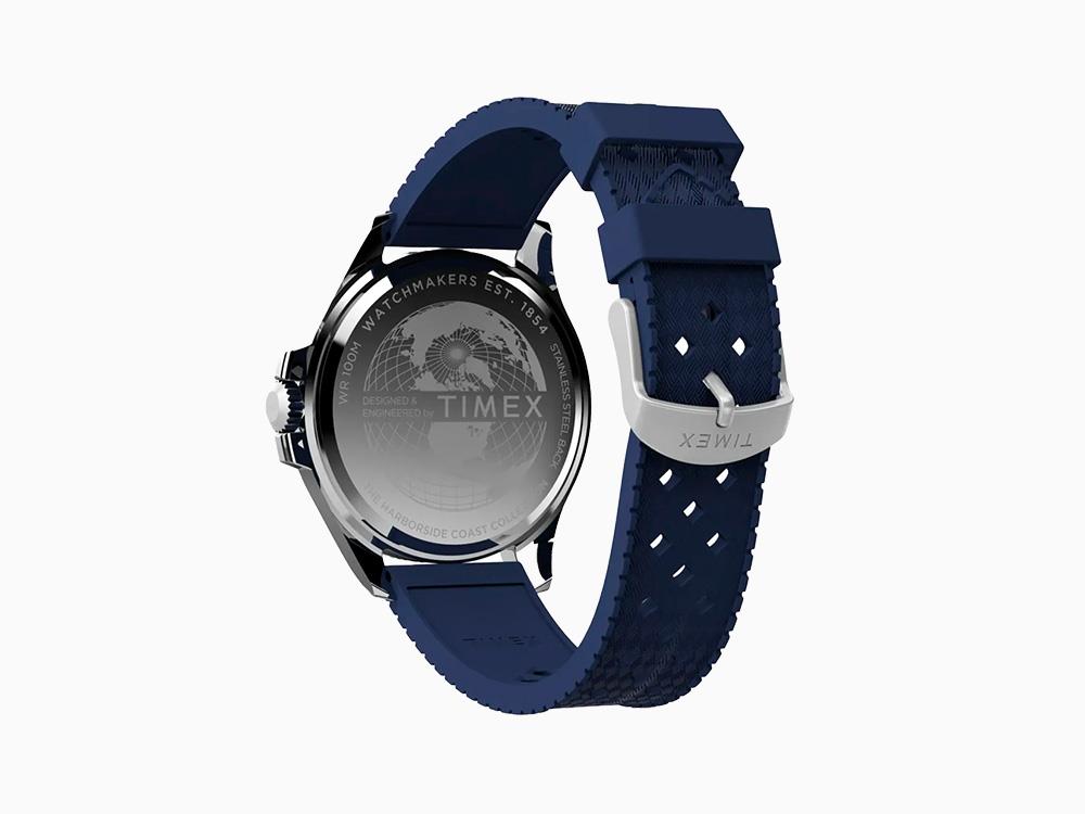 Reloj de Cuarzo Timex Trend Harborside Coast, Azul, 44 mm, TW2Y05000
