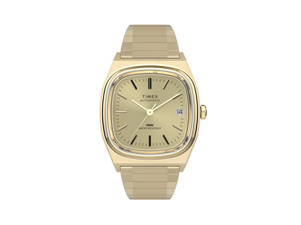 Reloj Automático Timex E Line, Dorado, 34 mm, TW2Y07200