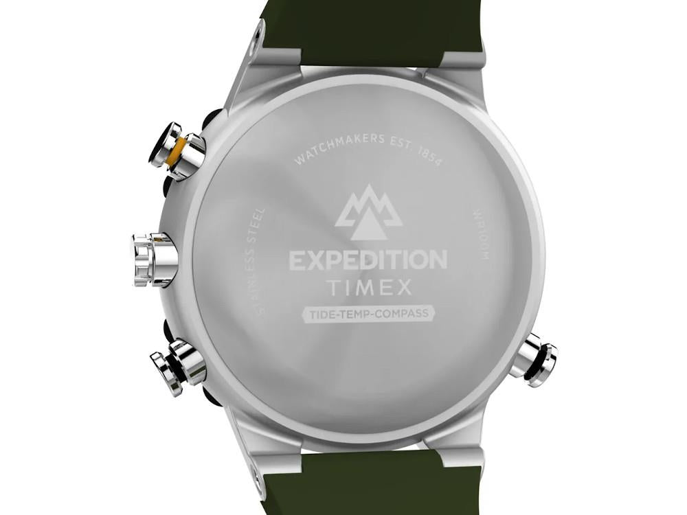 Reloj de Cuarzo Timex Expedition Tide-Temp-Compass, Verde, 45 mm, TW2Y14400