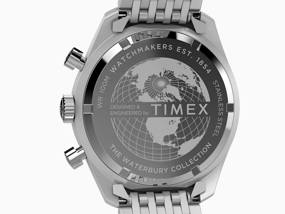 Reloj de Cuarzo Timex Waterbury Traditional, Azul, 41 mm, Cronógrafo, TW2Y18500