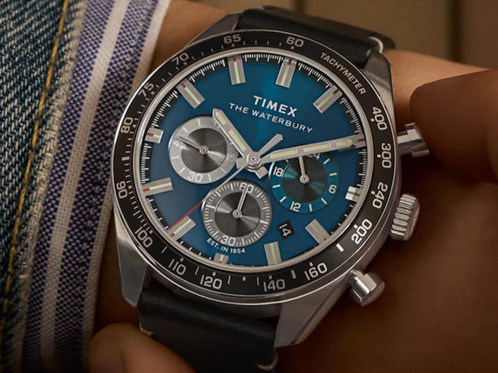 Reloj de Cuarzo Timex The Waterbury, Azul, 41 mm, TW2Y18600