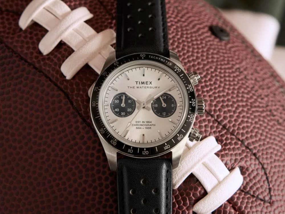 Reloj de Cuarzo Timex Waterbury Heritage, Plata, 39 mm, Cronógrafo, TW2Y19300