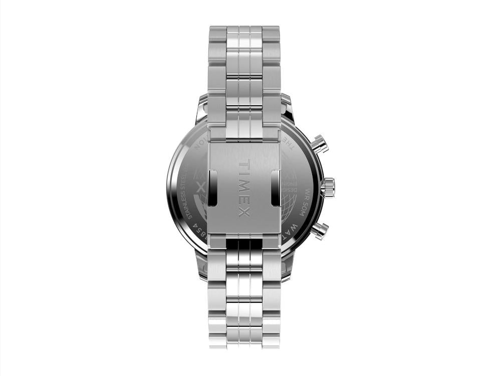 Reloj de Cuarzo Timex Chicago Multi-Function, Acero reciclado, 45 mm, TW2Y21500