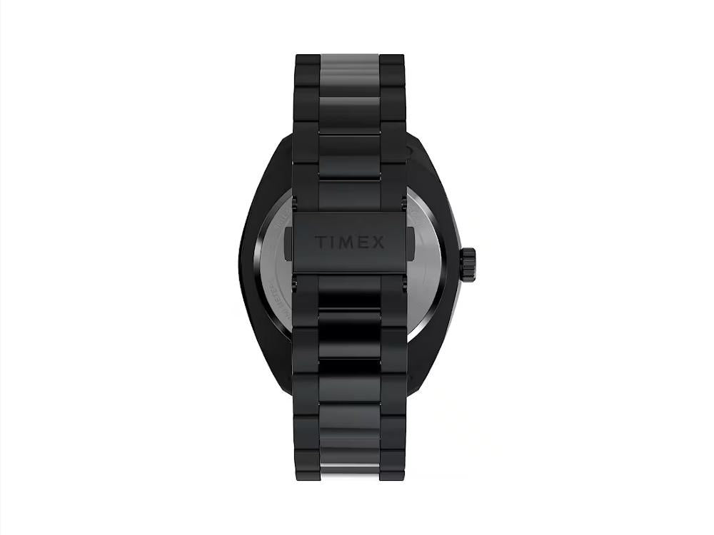 Reloj de Cuarzo Timex Weston, Acero reciclado, Negro, 45 mm, TW2Y22800