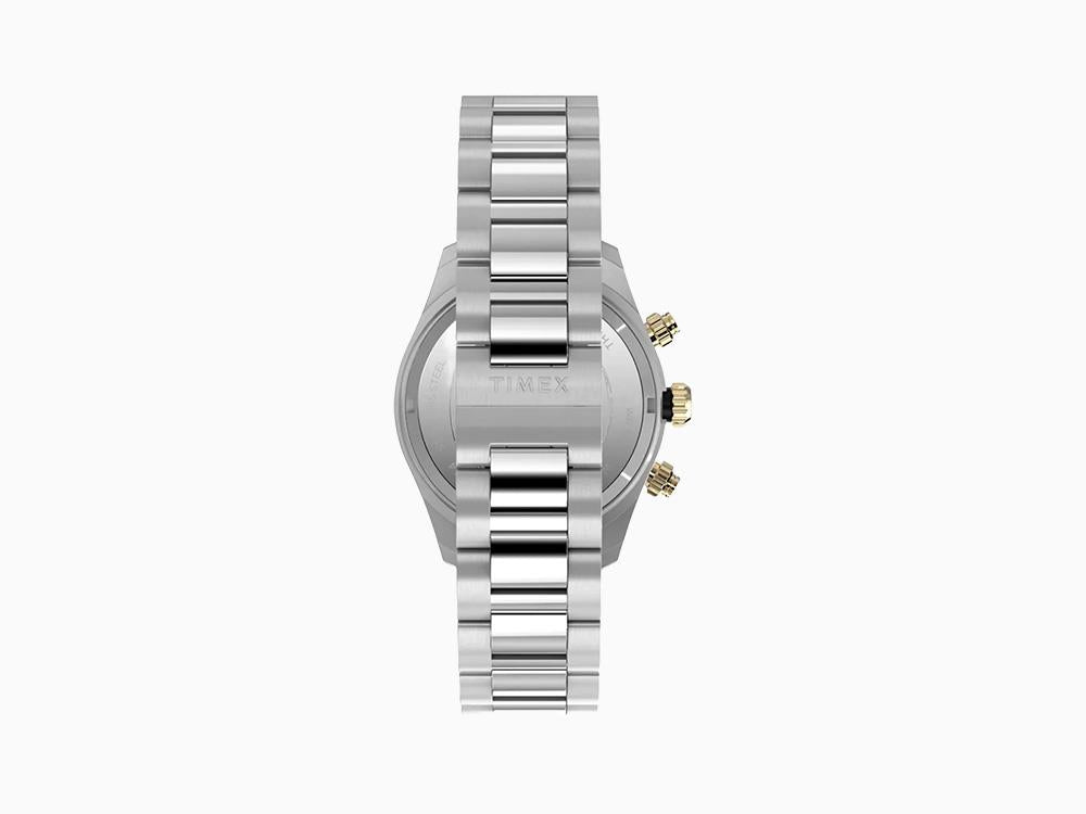 Reloj de Cuarzo Timex Waterbury Heritage, Negro, 39 mm, Cronógrafo, TW2Y24000