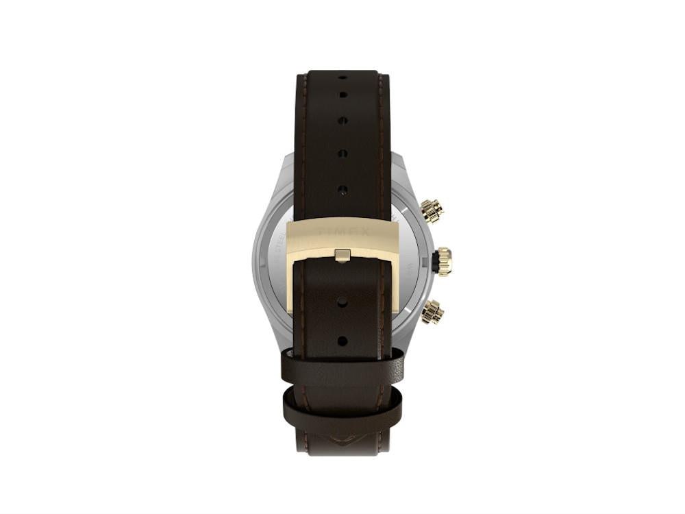 Reloj de Cuarzo Timex The Waterbury Heritage, Negro, Cronógrafo, TW2Y24100