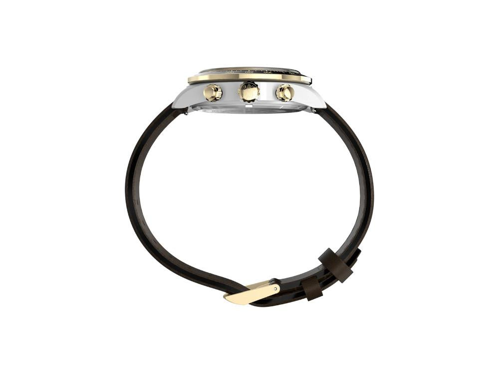 Reloj de Cuarzo Timex The Waterbury Heritage, Negro, Cronógrafo, TW2Y24100