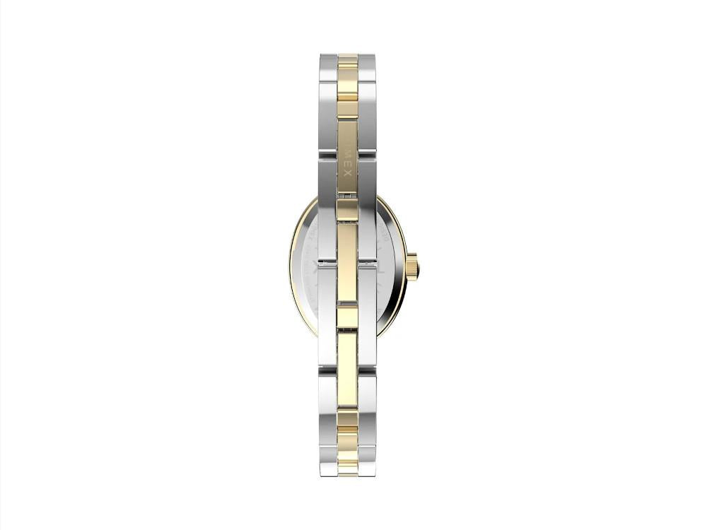 Reloj de Cuarzo Timex Cavatina, Latón, Blanco,19mm , TW2Y26800