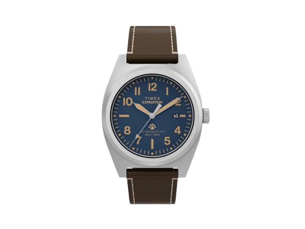 Reloj de Cuarzo Timex Expedition Capstone, Latón, Azul, 39 mm, TW2Y30600