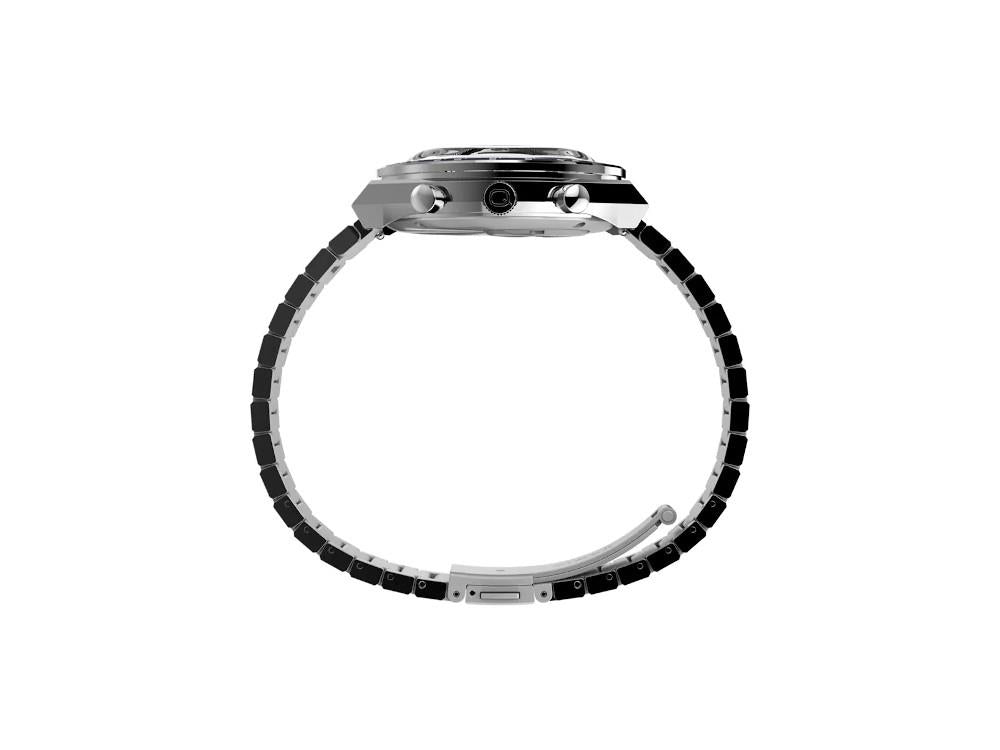 Reloj de Cuarzo Timex Q Chrono, Blanco, 40 mm, Cronógrafo, TW2Y36200