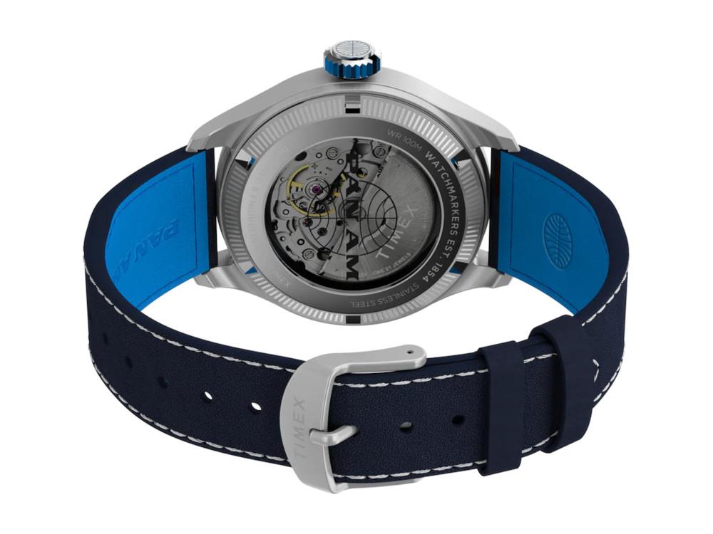 Reloj Automático Timex The Waterbury Pan Am, Azul, 41 mm, TW2Y38800