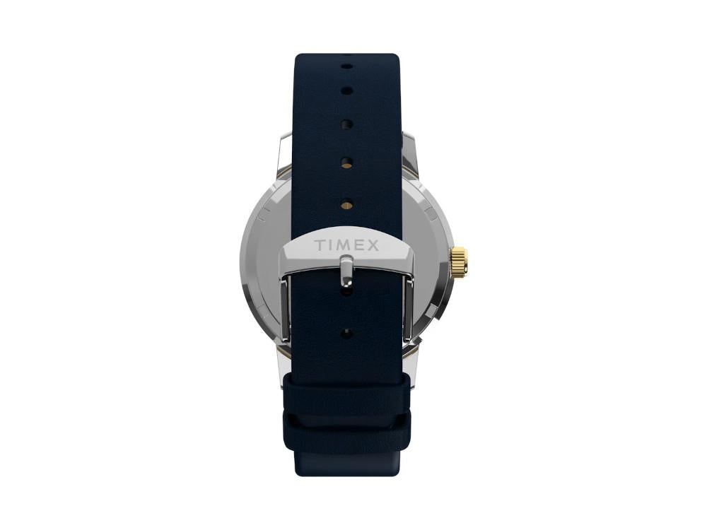 Reloj Automático Timex Marlin, Acero reciclado, Azul, 40 mm, TW2Y47900