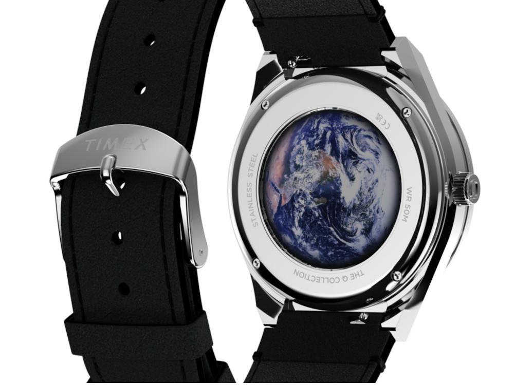 Reloj de Cuarzo Timex Q Timex x Nasa, Negro, 40 mm, TW2Y56800