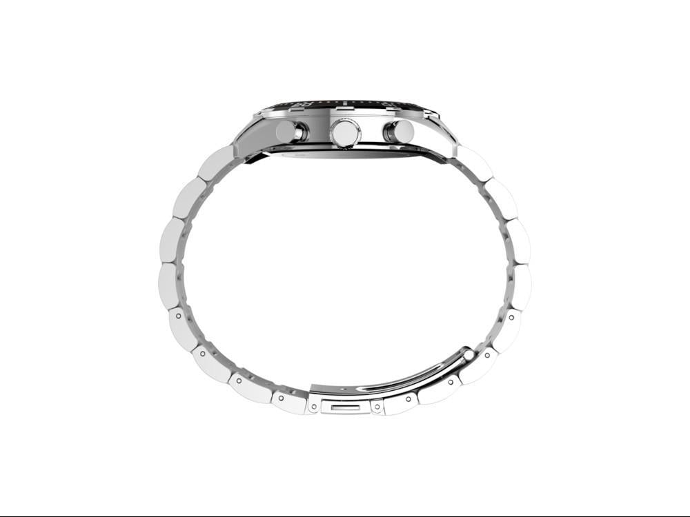 Reloj de Cuarzo Timex Trend Ridgefield, Negro, 42 mm, Cronógrafo, TW2Y56900