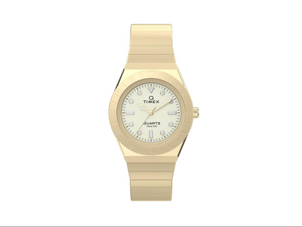 Reloj de Cuarzo Timex Q Timex, Dorado, 30 mm, TW2Y57500