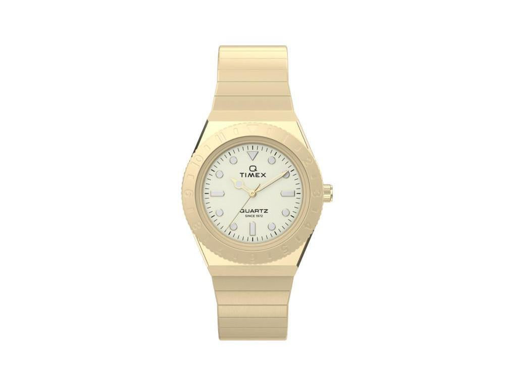 Reloj de Cuarzo Timex Q Timex, Dorado, 30 mm, TW2Y57500