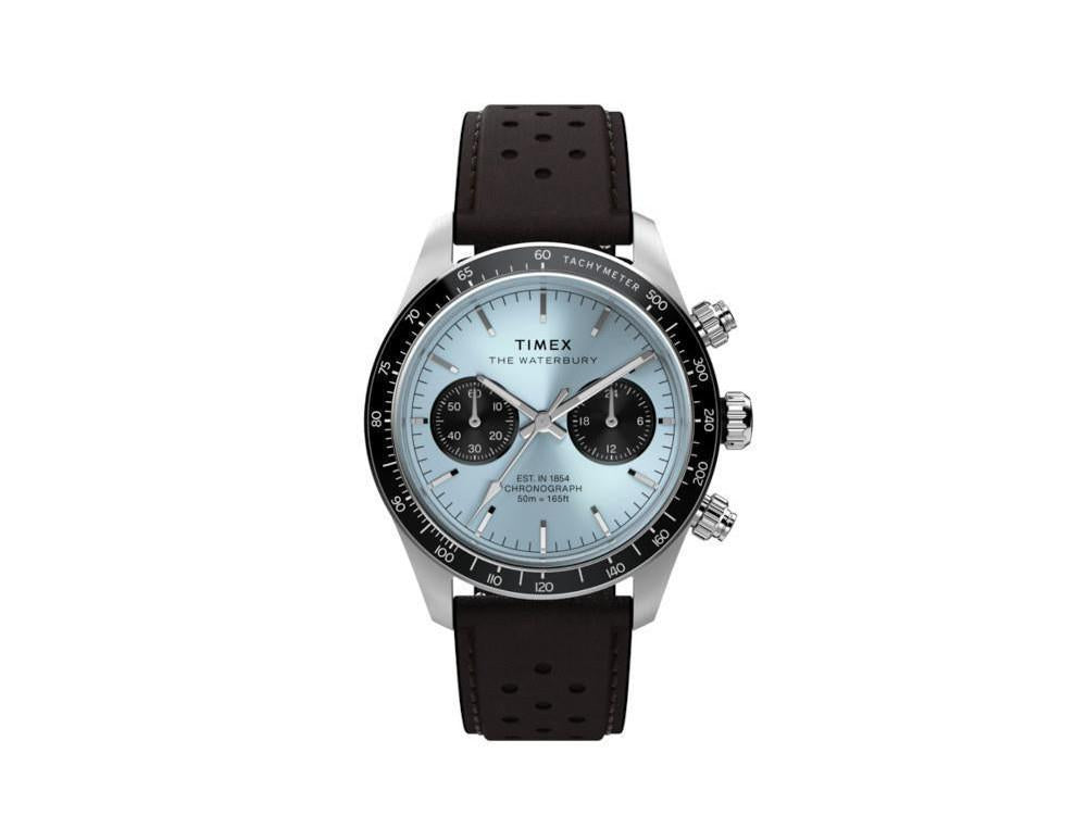 Reloj de Cuarzo Timex The Waterbury, Azul, 39 mm, Cronógrafo, TW2Y70600